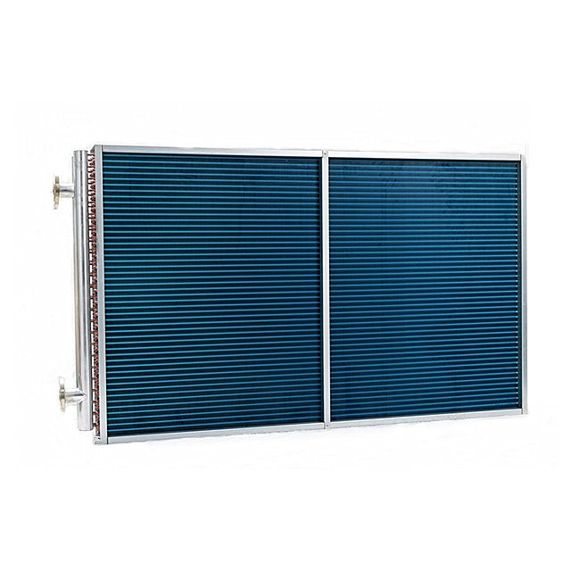 cooling system Copper Tube Aluminum Finned Heat Exchanger Condenser for water chiller
