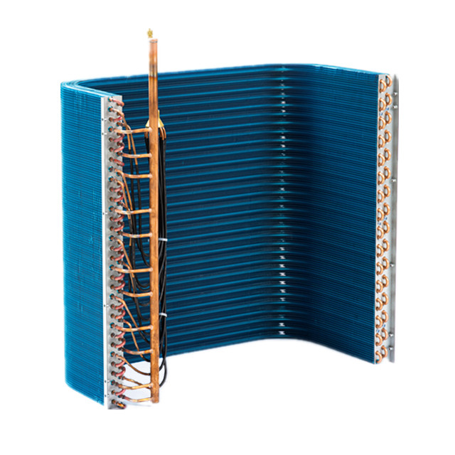 U-shape blue fins heat exchanger