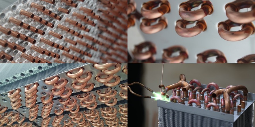 aluminum fin copper tube heat exchanger