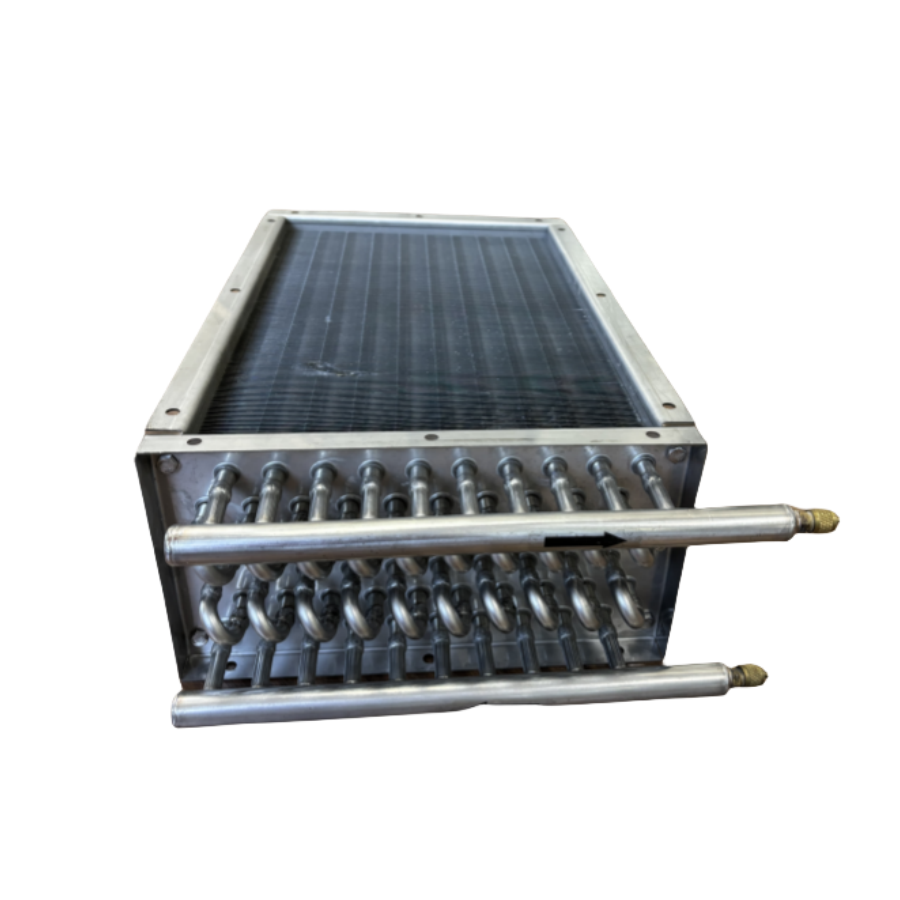 Stainless Steel Fin Tube Evaporators Heat Exchangers for Water Chiller