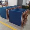 Factory Direct Sales V-Type Copper Tube Aluminum Fin Condenser Coil For Cold System Water Chiller