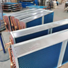 Factory Direct Sales V-Type Copper Tube Aluminum Fin Condenser Coil For Cold System Water Chiller