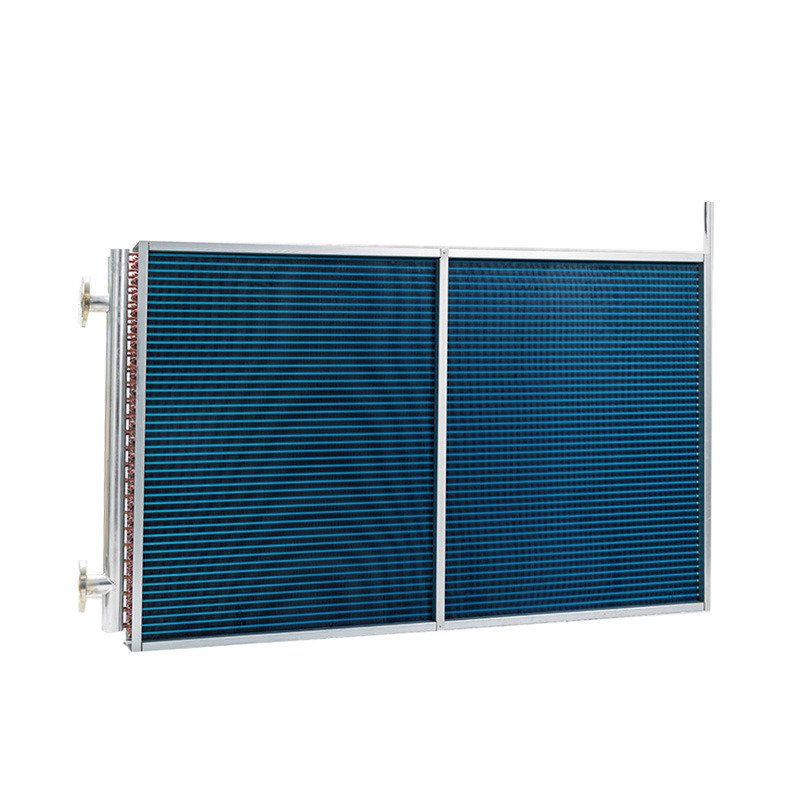 Heat Exchanger With Copper Tube And Hydrophlic Aluminum Fins