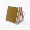 Evaporator With copper tube and golden aluminum fins