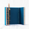 Heat Exchanger With Copper Tube And Hydrophlic Aluminum Fins