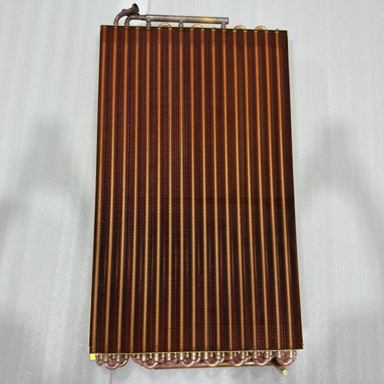 HVAC 9.52mm Copper Tube Copper Fin Heat Exchanger Evaporator for Cold Room